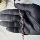 Elegant Red Stone Silver Bracelet | Women’s Fashion Jewelry
