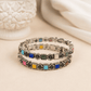 Multicolor Oxidized Bangles | Colorful Floral Design