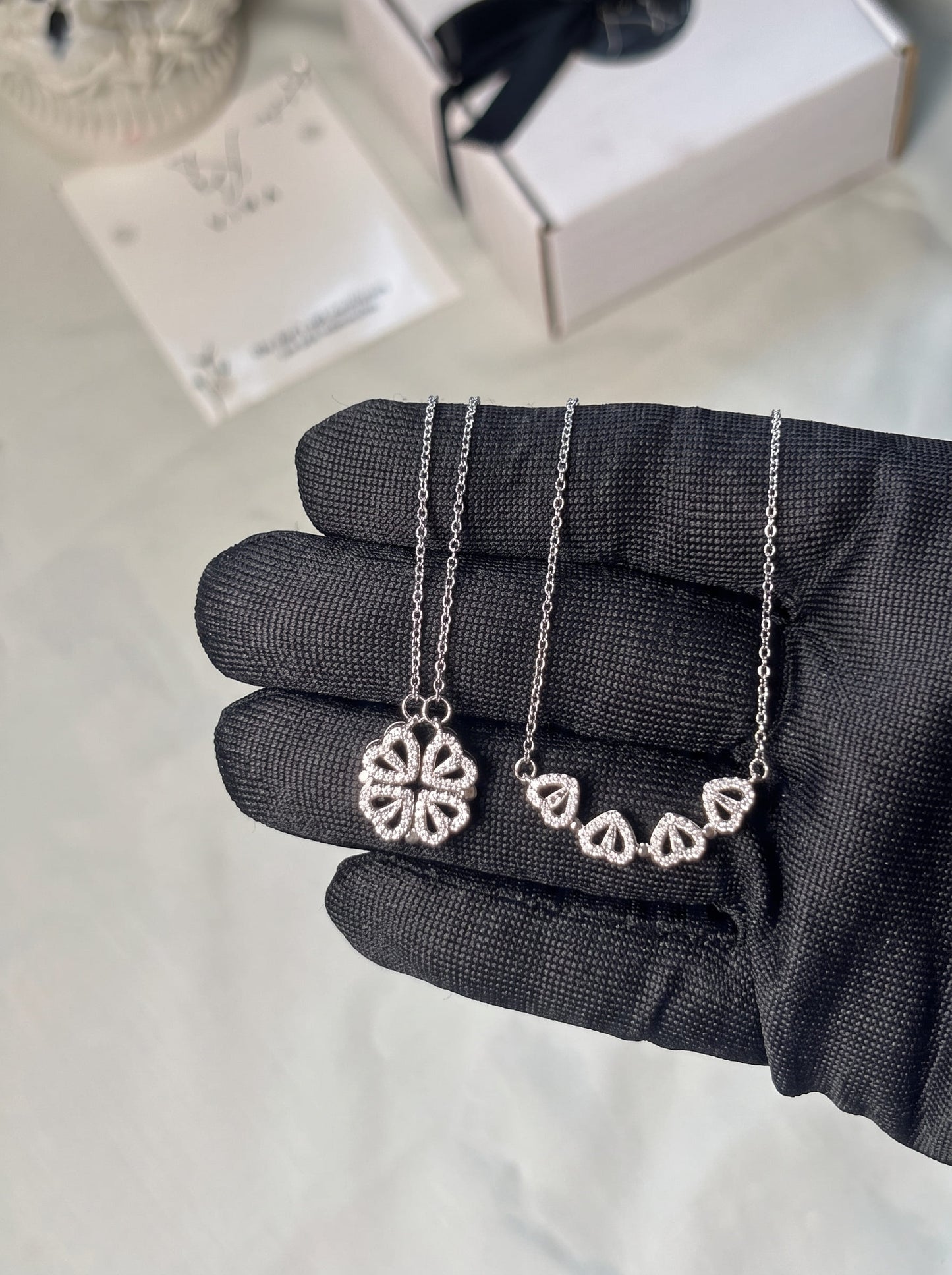 2 in 1 Magic Clover Necklace | Convertible  Pendant